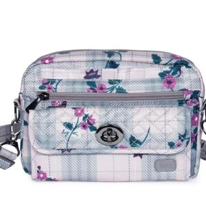 Lug Swich Plaid Floral Pearl NWT